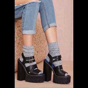 Jeffrey Campbell platform lug sole sandals shoes